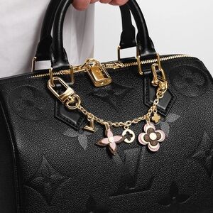 OG Vintage Louis Vuitton Blooming Flowers Chain Bag Charm